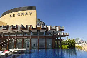 Lebanon, Beirut. The swimming pool at the Le Gray Hotel Lebanon, Beirut. The swimming pool at the Le Gray Hotel