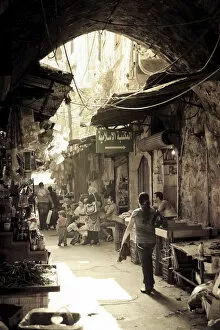 Images Dated 8th August 2011: Lebanon, Tripoli, Old Town, souq (market)