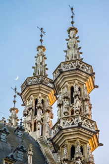 Leuven Gallery: Leuven Stadhuis (City Hall) and buildings on Grote Markt, Leuven, Flemish Brabant