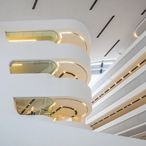 Library at Vienna University of Economics and Business (by Zaha Hadid) Vienna, Austria Library at Vienna University of Economics and Business (by Zaha Hadid) Vienna, Austria