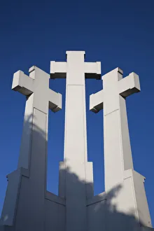 Lithuania, Vilnius, Three Crosses Hill Lithuania, Vilnius, Three Crosses Hill