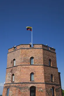 Lithuania, Vilnius, Gediminas Hill, Gedimino Tower Lithuania, Vilnius, Gediminas Hill, Gedimino Tower