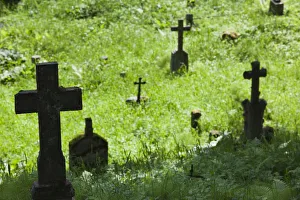 Lithuania, Vilnius, Rasu Cemetery, gravestones Lithuania, Vilnius, Rasu Cemetery, gravestones