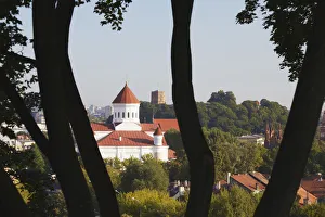 Lithuania, Vilnius, View Of Church Of The Holy Mother Of God Lithuania, Vilnius, View Of Church Of The Holy Mother Of God
