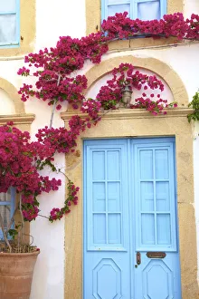Local Architecture, Patmos, Dodecanese, Greek Islands, Greece, Europe Local Architecture, Patmos, Dodecanese, Greek Islands, Greece, Europe