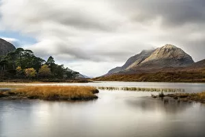 Wester Ross Gallery: Loch Clair with Liathach, one of the most famous of the Torridon Hills, in the background