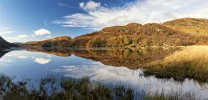 Loch Dochart Reflections, near Crianlarich, Stirling, Scotland Loch Dochart Reflections, near Crianlarich, Stirling, Scotland