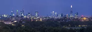 Images Dated 23rd May 2014: London skyline with the Shard above Hyde Park, London, England, UK