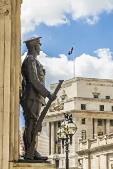London Troops War Memorial, London, England, UK
