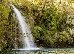 Los Enamorados Waterfall, Petrohue Waterfalls, Petrohue, Llanquihue Province, Los Los Enamorados Waterfall, Petrohue Waterfalls, Petrohue, Llanquihue Province, Los