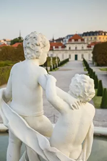 Images Dated 11th September 2017: Lower Belvedere Palace, Vienna, Austria