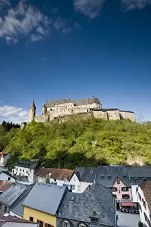 Images Dated 18th August 2008: Luxembourg, Vianden, Vianden Chateau