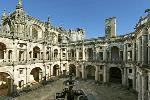 The Main Cloister is a work of the Renaissance convent built by King John III The Main Cloister is a work of the Renaissance convent built by King John III