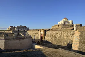 Main entrance to the Graca Fort at the city of Elvas Main entrance to the Graca Fort at the city of Elvas
