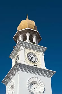 Images Dated 13th November 2014: Malaysia, Penang, Georgetown, Victoria Memorial Clock Tower