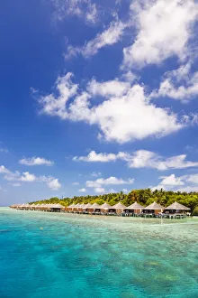 Maldives, Rasdhoo Atoll, Kuramathi Island. Deluxe Water Villas at Kuramathi Island Resort Maldives, Rasdhoo Atoll, Kuramathi Island. Deluxe Water Villas at Kuramathi Island Resort