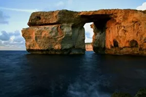 Images Dated 11th January 2009: Malta, Gozo, Europe; The Azure Window in Dwerja formed by sea erosion