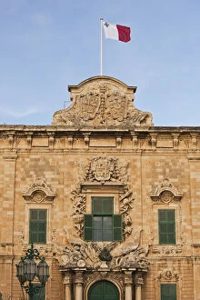 Images Dated 3rd September 2010: Malta, Valletta, Auberge de Castille, office of Maltese prime minister
