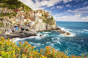 Manorola, Cinque Terre, Liguria, Italy Manorola, Cinque Terre, Liguria, Italy