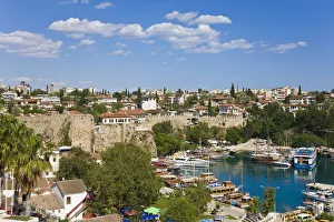 Marina and Roman Harbour, Kaleici, Antalya, Mediterranean Coast, Turkey Marina and Roman Harbour, Kaleici, Antalya, Mediterranean Coast, Turkey
