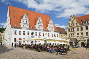 Market Square, Meissen, Saxony, Germany Market Square, Meissen, Saxony, Germany