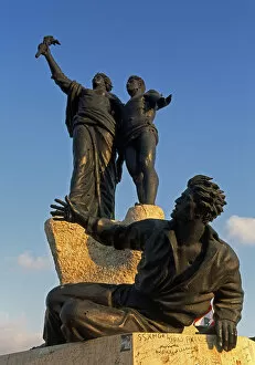 Images Dated 23rd May 2013: Martyrs Statue, Martyrs Square, Downtown, Beirut, Lebanon, Middle East