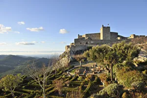 The medieval castle of Marvao. Alentejo, Portugal The medieval castle of Marvao. Alentejo, Portugal