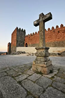 The medieval castle of Trancoso. Portugal