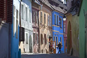 Medieval Old Town, Sighisoara, Transylvania, Romania Medieval Old Town, Sighisoara, Transylvania, Romania