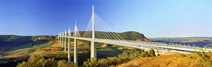 Pattern Collection: Millau Viaduct over the Tarn River Valley, Millau, France