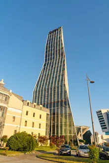 One of the modern tower in the skyline of Batumi. Batumi, Agiara region, Georgia One of the modern tower in the skyline of Batumi. Batumi, Agiara region, Georgia