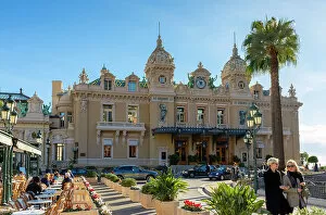 Clock Collection: Monte Carlo Casino and Cafe de Paris, Monte Carlo, Monaco