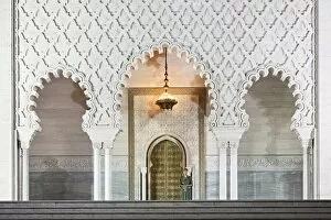 Images Dated 19th July 2013: Morocco, Al-Magreb, Mausoleum of Mohammed V in Rabat