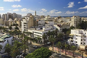 Images Dated 4th January 2012: Morocco, Casablanca skyline