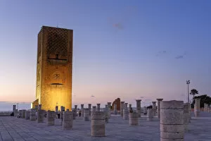 Rabat, Modern Capital and Historic City: a Shared Heritage Collection: Morocco, Rabat, Hassan Tower