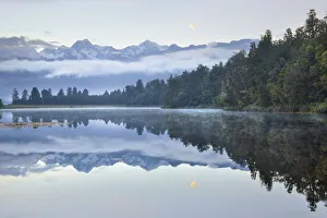Mountain impression with Mount Tasman - New Zealand, South Island, West Coast, Westland Mountain impression with Mount Tasman - New Zealand, South Island, West Coast, Westland