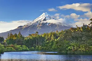 Mountain Impression Print - Taranaki, New Zealand