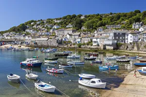 Mousehole harbour and beach, Mousehole, Cornwall, UK Mousehole harbour and beach, Mousehole, Cornwall, UK