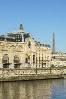 Musee D'Orsay & Eiffel Tower, Paris, France