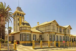 Swakopmund Collection: Namibia, Swakopmund, German-style Woermannhaus built in 1905 as the main offices of the Damara &