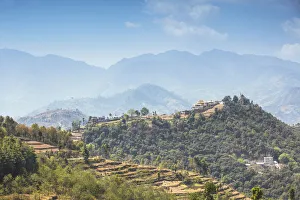 Namobuddha monastery complex, Dhulikhel, Kathmandu Valley, Nepal Namobuddha monastery complex, Dhulikhel, Kathmandu Valley, Nepal
