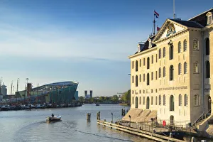 National Maritime Museum and NEMO Science Centre in Oosterdok, Amsterdam, Netherlands National Maritime Museum and NEMO Science Centre in Oosterdok, Amsterdam, Netherlands