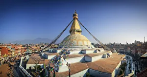 Nepal, Kathmandu, Bodhnath (Boudha) Stupa Nepal, Kathmandu, Bodhnath (Boudha) Stupa