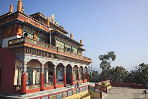 Nepal, Pokhara, Tashi Palkhel Tibetan Settlement, Jangchub Choeling Gompa (Buddhist Nepal, Pokhara, Tashi Palkhel Tibetan Settlement, Jangchub Choeling Gompa (Buddhist