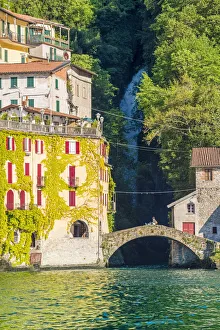 Nesso, lake Como, Como province, Lombardy, Italy Nesso, lake Como, Como province, Lombardy, Italy