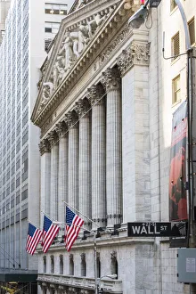 New York Stock Exchange, Wall Street, Lower Manhattan, New York, USA New York Stock Exchange, Wall Street, Lower Manhattan, New York, USA