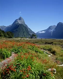 Travel Pix Collection: New Zealand, Milford Sound, Mitre Peak