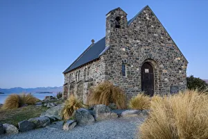 New Zealand, South Island, Lake Tekapo, Church of the Good Shepherd New Zealand, South Island, Lake Tekapo, Church of the Good Shepherd