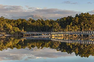 New Zealand, South Island, Westcoast, Gillespies Lagoon New Zealand, South Island, Westcoast, Gillespies Lagoon