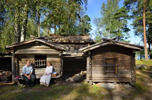 Niemela Tenant Farm from the 18th century. Seurasaari Open Air Museum, Helsinki. Finland Niemela Tenant Farm from the 18th century. Seurasaari Open Air Museum, Helsinki. Finland